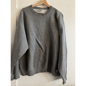 Vintage Russell Athletic Sweatshirt Mens Size XL Gray Crew Neck